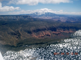 aerial - Bullfrog Basin to Kaiparowits Plateau - Lake Powell area