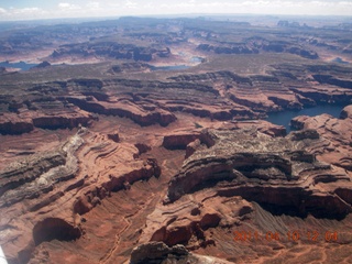 224 7ja. aerial - Kaiparowits Plateau to Page - Lake Powell