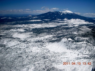 aerial - Page to Flagstaff - Little Colorado River canyon