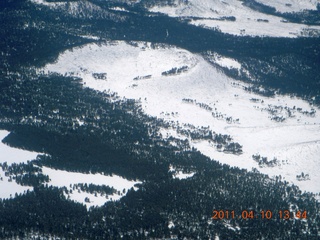 aerial - Page to Flagstaff - snow