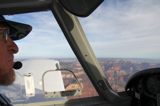 1381 7jg. Ruhil's pictures - aerial - Grand Canyon - Adam flying N8377W