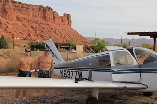 502 7jg. Ruhil's pictures - Marble Canyon - Dave, Adam, and N8377W