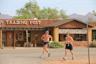 1510 7jg. Ruhil's pictures - Marble Canyon - Adam and Dave running