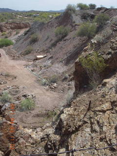 Vulture Mine tour - mine pit