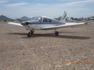 525 7jp. Pleasant Valley airstrip - N8377W