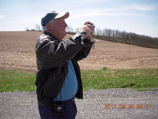 Future Site of Grand Canyon Airpark area - Neil taking a picture