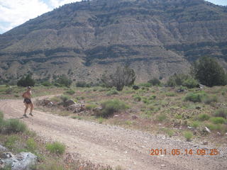 Mexican Mountain airstrip run - Adam (tripod)