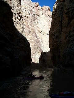 Bryce's pictures of Muddy Creek near Hidden Splendor