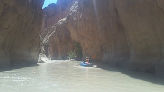 Bryce's pictures of Muddy Creek near Hidden Splendor