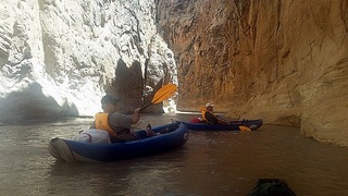 Bryce's pictures of Muddy Creek near Hidden Splendor
