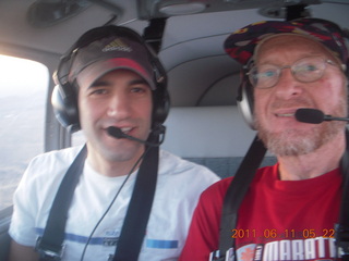 534 7lb. Rob and Adam flying in N8377W