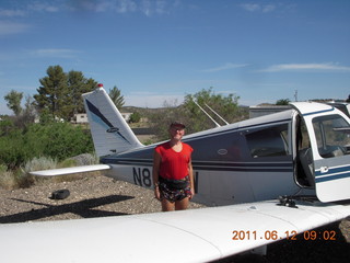 Ruhil's pictures - Marble Canyon - N8377W and Adam