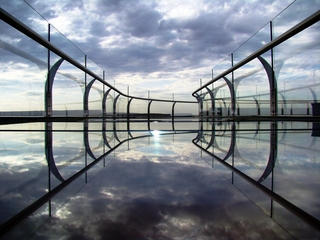 aerial - Skywalk at Grand Canyon West