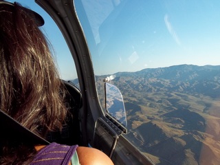 Kristina flying in N8377W