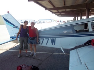 575 7ls. Kristina and Neil and N8377W at Deer Valley (DVT)