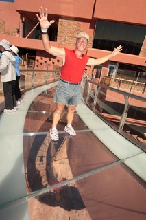 Welcome to the Grand Canyon Skywalk sign