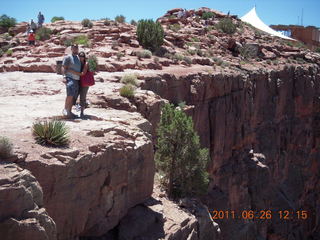 Guano Point view - Neil, Kristina