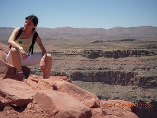 Guano Point view - another tourist