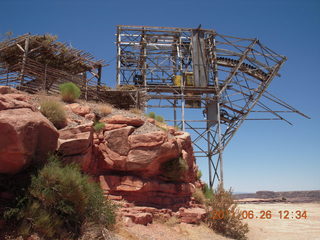 guano mining machine at Guano Point