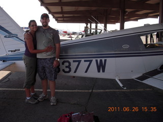 579 7ls. N8377W, Kristina, Neil