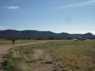 'Young International' Pleasant Valley (24AZ) - Adam running - N8377W