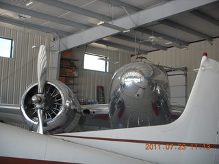 Lee's place in Sampleys Airport (28AZ) - Beech 18