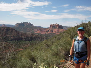 Adam hiking Sedona Airport (SEZ) loop