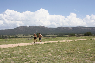 1602 7nk. Sean's pictures - Pleasant Valley (Young International) - Adam and Sean running