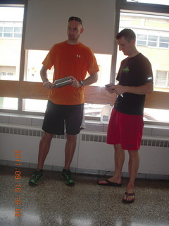 Sean's pictures - Pleasant Valley (Young International) - Sean and Adam running