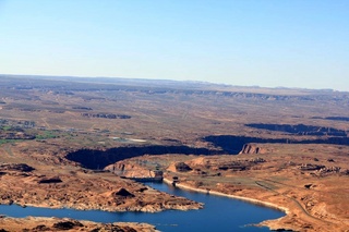 Ruhil pictures - aerial - Marble Canyon - Navajo Bridge