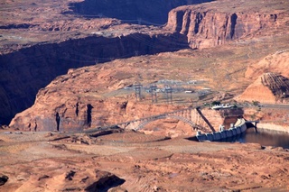 Ruhil pictures - aerial - Marble Canyon - Navajo Bridge