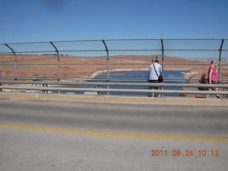 Page Airport (PGA) to Wahweap Marina run - Glen Canyon Dam Bridge