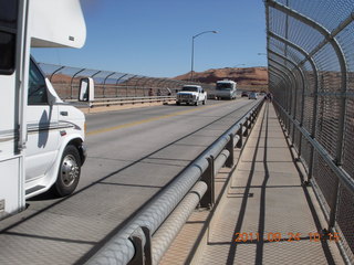 Page Airport (PGA) to Wahweap Marina run - Glen Canyon Dam Bridge