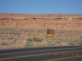 Page Airport (PGA) to Wahweap Marina run - Glen Canyon Dam Bridge