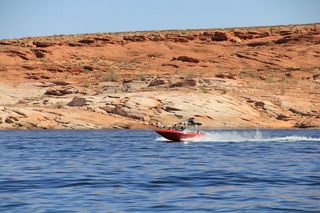 Ruhil pictures - boat tour of Lake Powell - boat