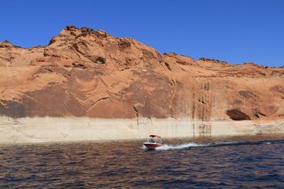 Ruhil pictures - boat tour of Lake Powell