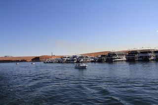 Ruhil pictures - boat tour of Lake Powell
