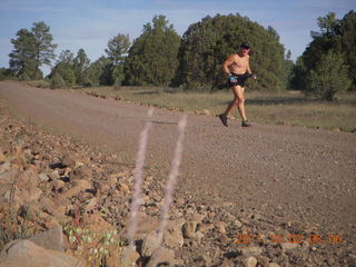 51 7q2. Beaverhead run - Adam running (tripod)