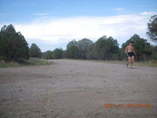 54 7q2. Me-Own run - Adam running (tripod)