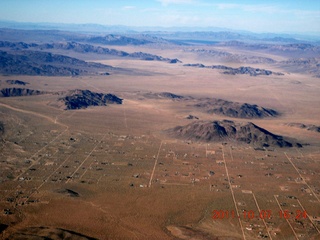 aerial - mountains in California near Big Bear City