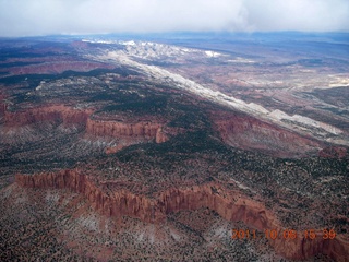 164 7q8. aerial - Utah - reef