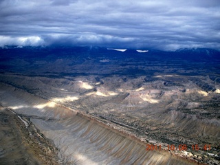 168 7q8. aerial - Utah - reef