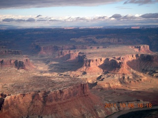 aerial - Utah - Mineral Canyon (Mineral Bottom) area