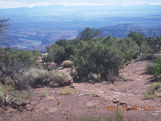 aerial in frame - Mineral Canyon airstrip under water