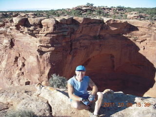 113 7q9. Dead Horse Point hike - Adam