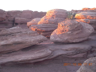 Dead Horse Point sunset - rocks