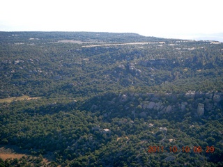 aerial - Cedar Mountain airstrip