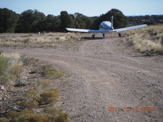 Cedar Mountain airstrip run