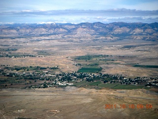 aerial - Cedar Mountain airstrip