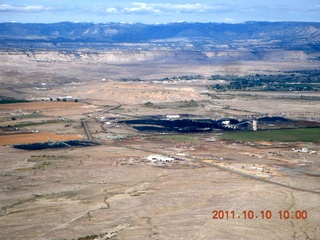 aerial - Cedar Mountain airstrip